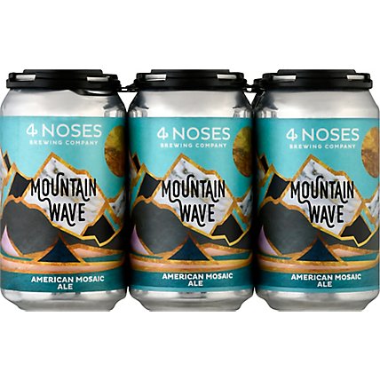 4 Noses Mountain Wave Mosaic Ale In Cans - 6-12 FZ - Image 2