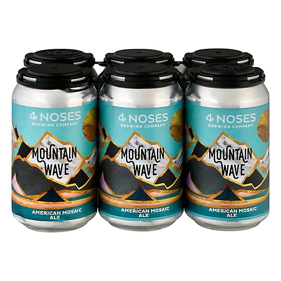 4 Noses Mountain Wave Mosaic Ale In Cans - 6-12 FZ