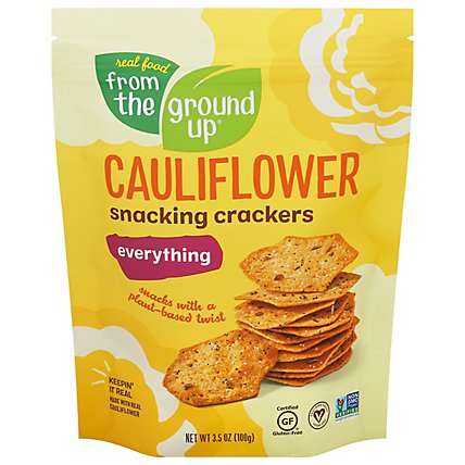 From The Ground Up Snacking Crackers Everything Cauliflower - 3.5 Oz - Image 3