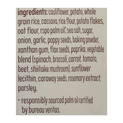 From The Ground Up Snacking Crackers Everything Cauliflower - 3.5 Oz - Image 5
