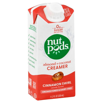 Nutpods Crmr Almd Ccnt Cinn Swrl Unswtnd - 11.2 FZ - Image 1