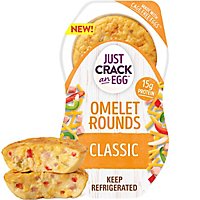 Just Crack An Egg Omelet Rounds Classic Egg Bites Pack - 2 Count - Image 1