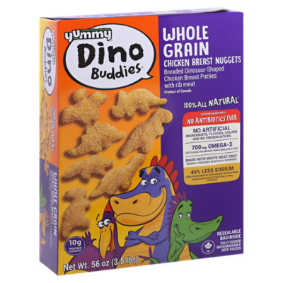 dinosaur chicken nuggets