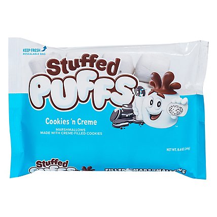 Stuffed Puffs Cookies & Cream - 8.6 Oz - Image 3