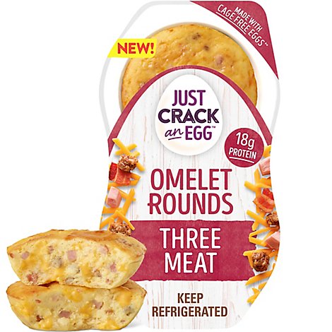 Just Crack An Egg Convenience Meals Pork Sausage Uncured - 4.6 Oz