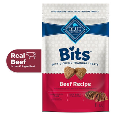 Blue Buffalo Bits Soft Dog Treats for Training Natural Ingredients & Enhanced with DHA - 11 Oz - Image 1