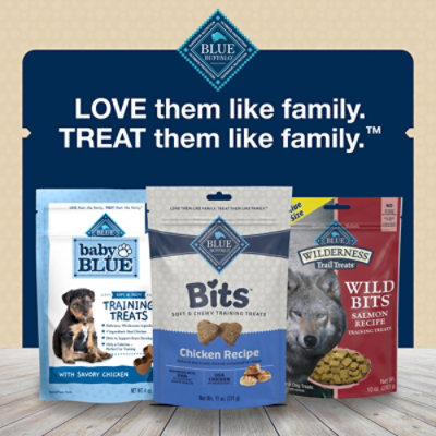 Blue Buffalo Bits Soft Dog Treats for Training Natural Ingredients & Enhanced with DHA - 11 Oz - Image 8