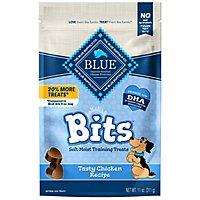 Blue Bits Natural Soft Moist Chicken Recipe Training Dog Treats Bag - 11 Oz - Image 2