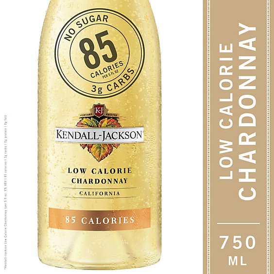 Kendall-Jackson Low Calorie Chardonnay White Wine - 750 Ml