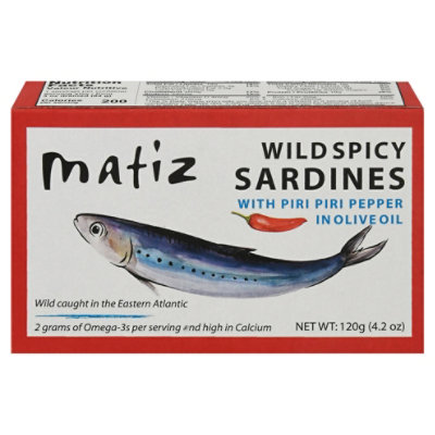 Matiz Gal Spicy Sardines I/o - 4.2 OZ - Image 3