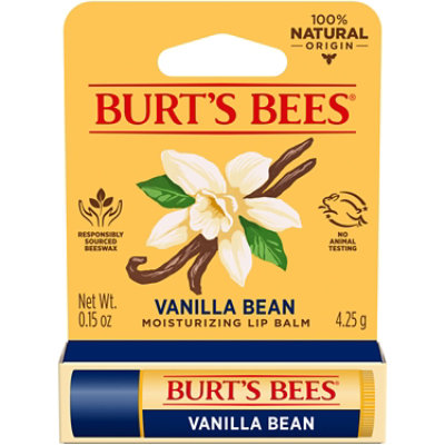 Burts Bees Lip Balm Vanilla Bean - .15 OZ