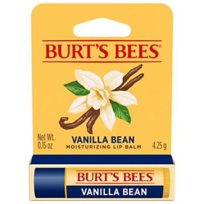 Burts Bees Lip Balm Vanilla Bean - .15 OZ