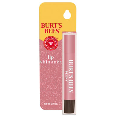 Burt's Bees Peony Moisturizing Lip Shimmer - 1 Count - Image 1