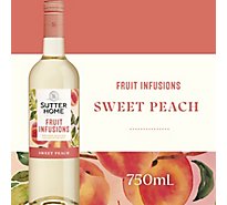Sutter Home Fruit Infusions Sweet Peach Wine Bottle - 750 Ml