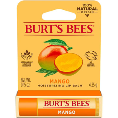 Burts Bees Lip Balm Mango - .15 OZ - Image 1