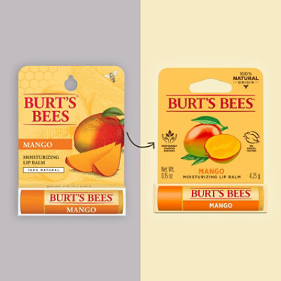 Burts Bees Lip Balm Mango - .15 OZ - Image 4