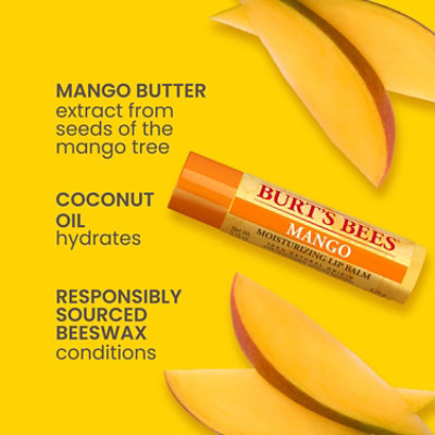 Burts Bees Lip Balm Mango - .15 OZ - Image 5