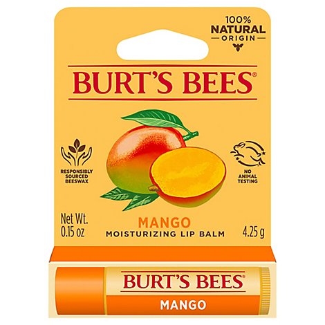 Burts Bees Lip Balm Mango - .15 OZ