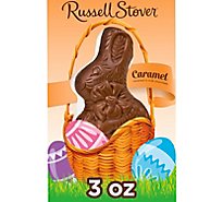 Russell Stover Easter Caramel Milk Chocolate Easter Bunny - 3 Oz