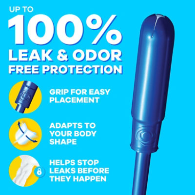 Tampax Pearl Tampons Ultra Absorbency - 18 Count - Image 2