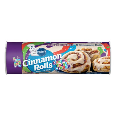 Pillsbury Cinnamon Toast Crunch Cinnamon Rolls 8 Count - 12.4 OZ - Image 3