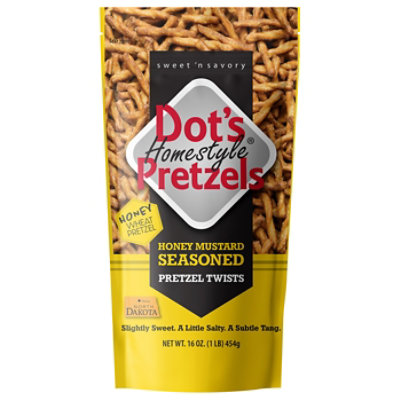 Dot's Honey Mustard Homestyle Pretzels Twists - 16 Oz