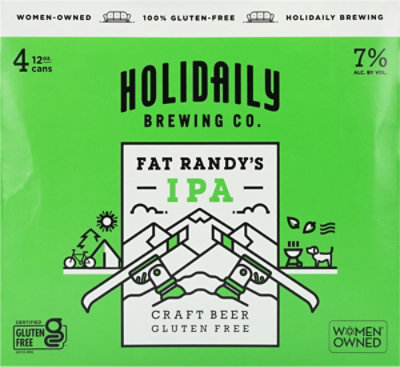 Holidaily Fat Randys Ipa Cans - 4-12 FZ - Image 4
