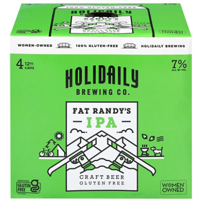 Holidaily Fat Randys Ipa Cans - 4-12 FZ - Image 1