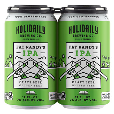 Holidaily Fat Randys Ipa Cans - 4-12 FZ - Image 1