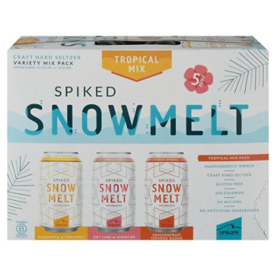 Upslope Snowmelt Spiked Seltzer Tropical Variety Pack  In Cans - 12-12 Fl. Oz. - Image 3