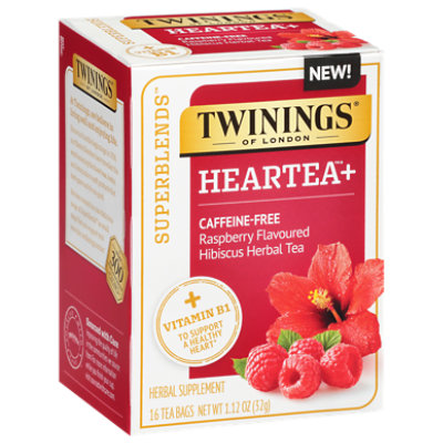 Twining Tea Sprblnd Hibiscus Rspbry Hny - 16 CT - kingsfoodmarkets