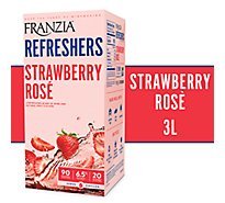 Franzia Refreshers Strawberry Rose Wine - 3 LT