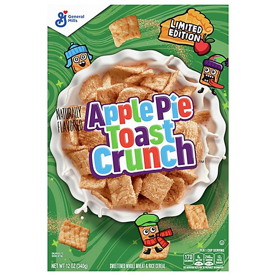 General Mills Apple Pie Toast Crunch Cereal - 12 Oz