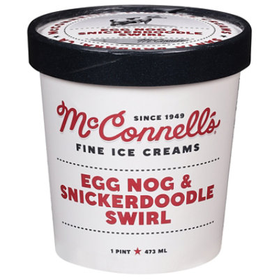 Mcconnells Ice Cream Egg Nog & Snckrdl - PT