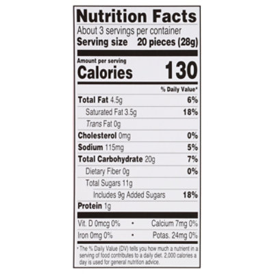 Cookie Dough Bites Chocolate Chips - 3.1 Oz - Image 4