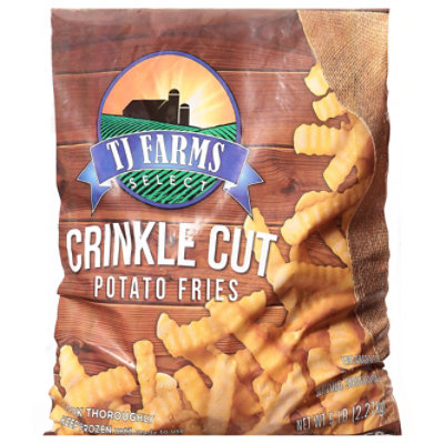 Tj Farms Crinkle Cut Fries 6/5lb - EA - Image 2