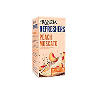 Franzia Refreshers Peach Moscato Wine - 3 LT - Image 1