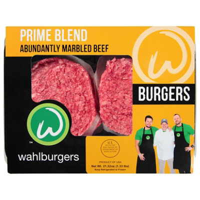 Wahlburger Prime Beef Patty - 1.33 LB - Image 3