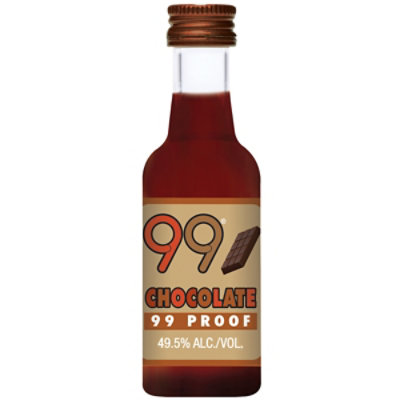 99 Brand Chocolate Liqueur 99 Proof Bottle - 50 Ml - Image 1