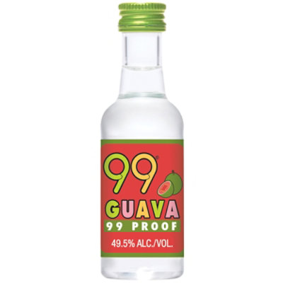 99 Brand Guava Liqueur 99 Proof In Bottle - 50 Ml - Image 1