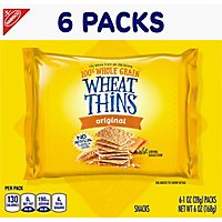 Wheat Thins Original Whole Grain Wheat Crackers - 6-1 Oz - Image 6