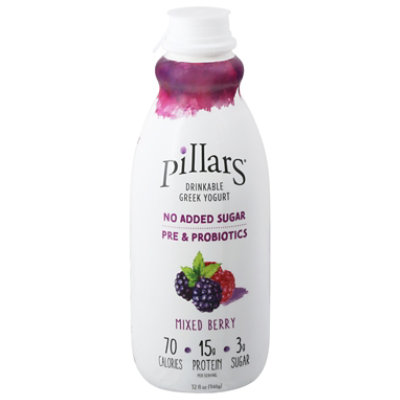 Pillars Drinkable Yogurt Mixed Berry - 32 FZ - Image 3