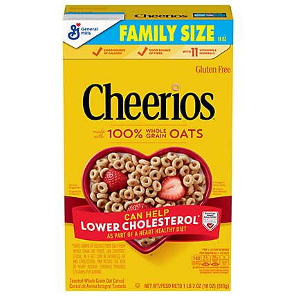 Cheerios Whole Grain Oat Cereal - 18 Oz - Image 2
