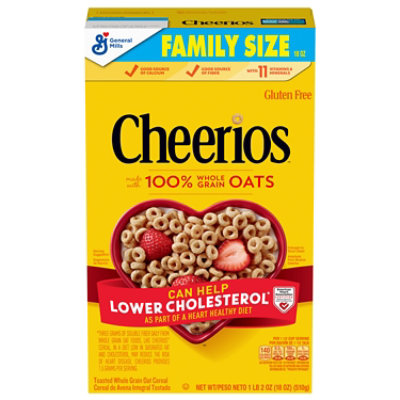 Cheerios Whole Grain Oat Cereal - 18 Oz