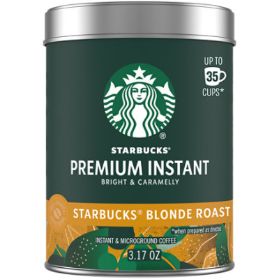 Starbucks Blonde Instant Premium Coffee - 3.175 OZ - Image 1
