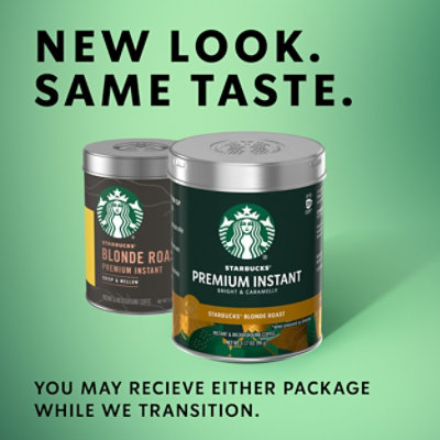 Starbucks Blonde Instant Premium Coffee - 3.175 OZ - Image 2