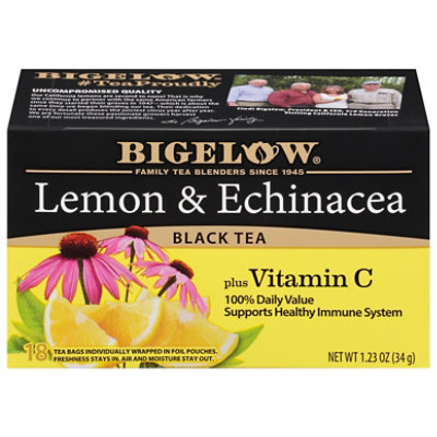 Bigelow Tea Lemon Echinacea Vit C - 1.23 OZ - Image 3