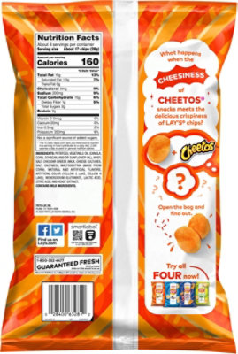 Lays Potato Chips Cheetos Cheese Flavored - 7.75 OZ - Image 6