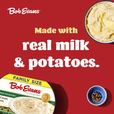 Bob Evans Sour Cream & Chives Mashed Potatoes Family Size - 32 Oz - Image 3