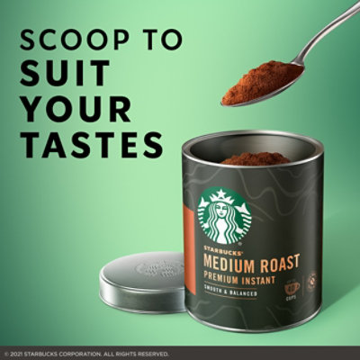 Starbucks Medium Premium Instant Coffee - 3.175 OZ - Image 4